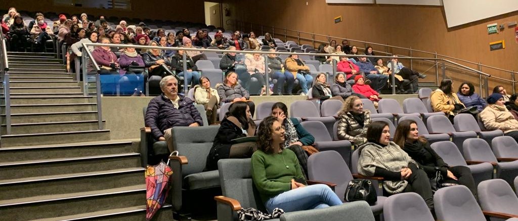 Publico da palestra o Meu lugar no Planeta